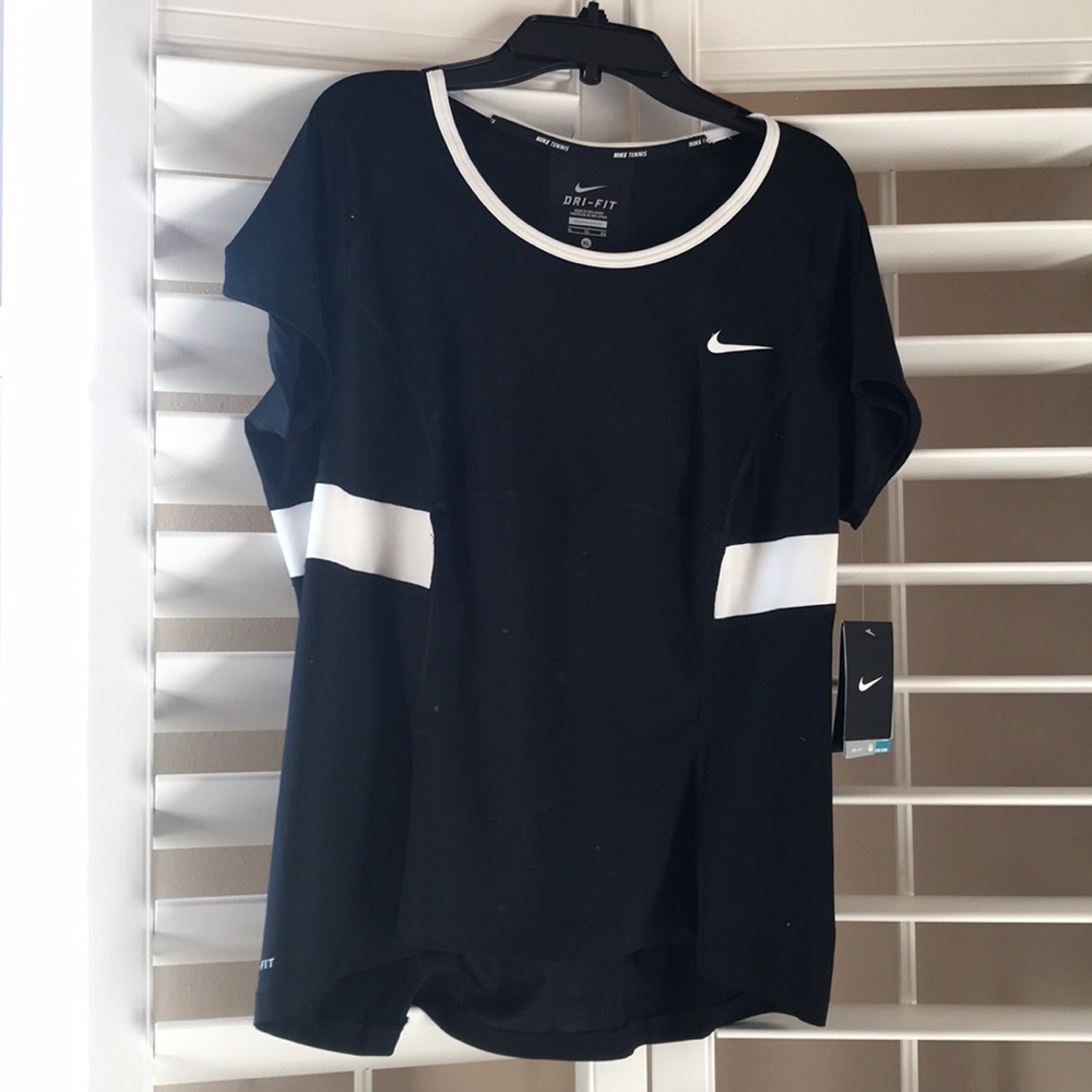S/S Nike Black Athletic Top